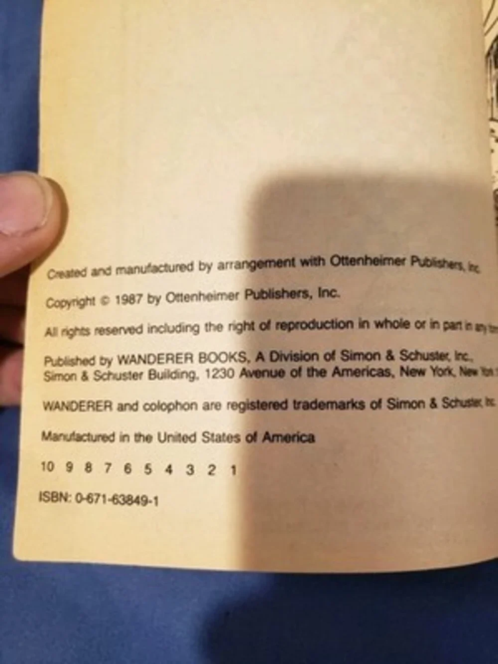 HIDDEN PICTURES n/a paperback Not Used, Acceptable Condition 1987 1st Edition.